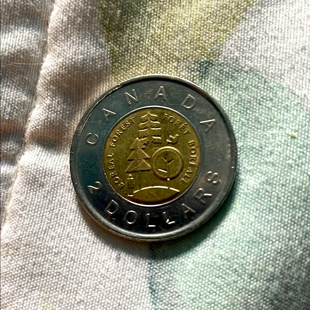 Canadian Boreal Forest 2011 Commemorative 2$ Coin